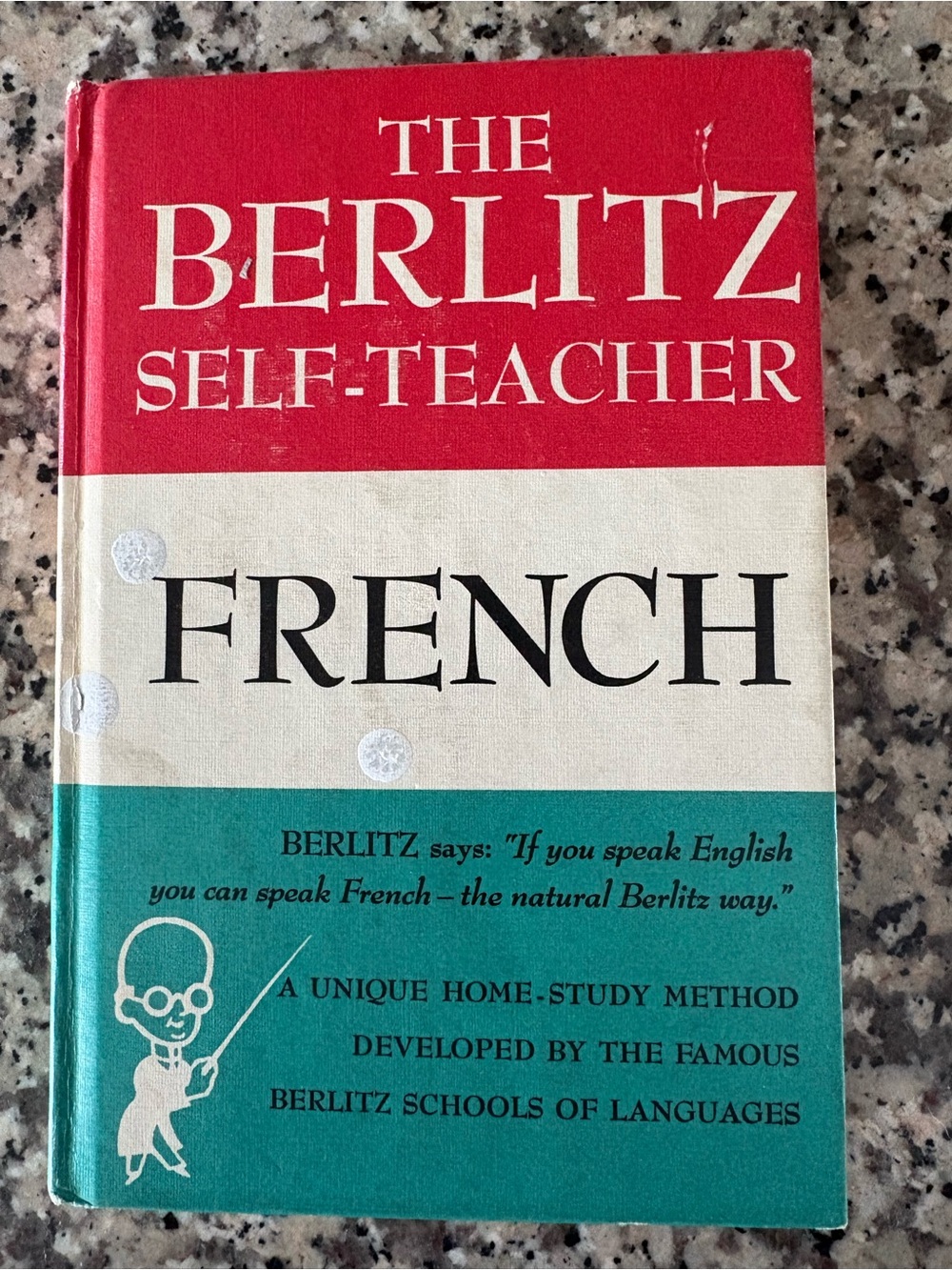 Vintage Berlitz Self-Teacher-French: Language Home Study Method Grossett Dunlap